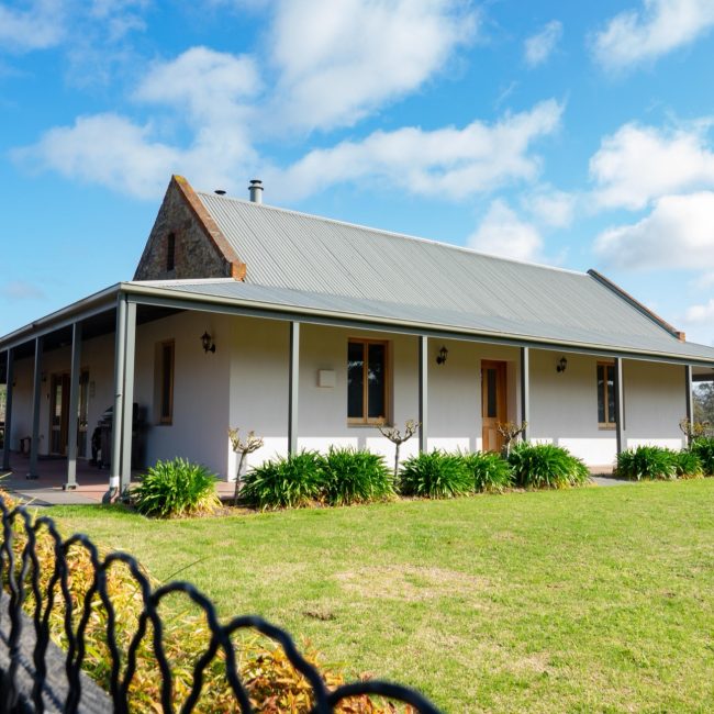 Picture of home with blue skys