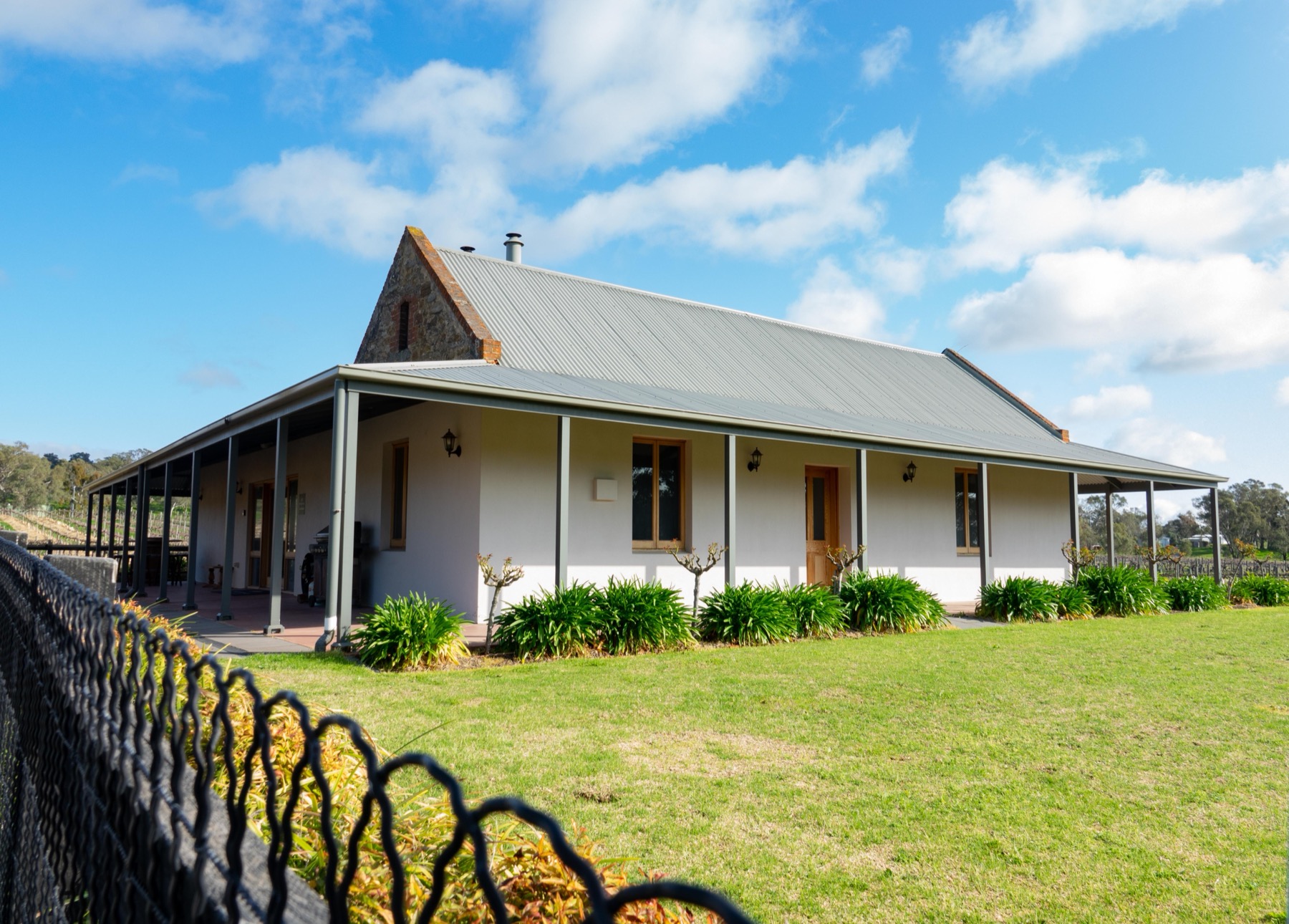 Picture of home with blue skys